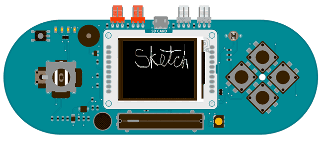 Esplora GLCDEtchASketch