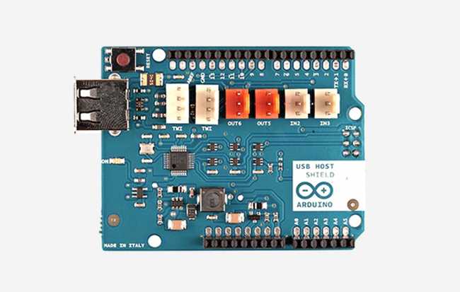 The Arduino USB Host Shield