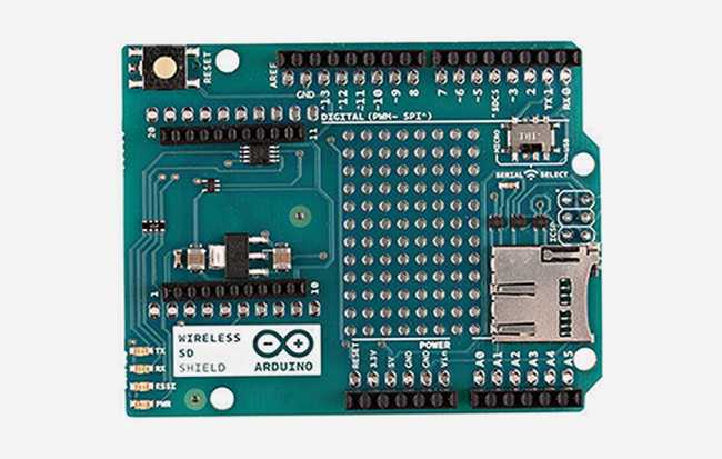 The Arduino Wireless SD Shield