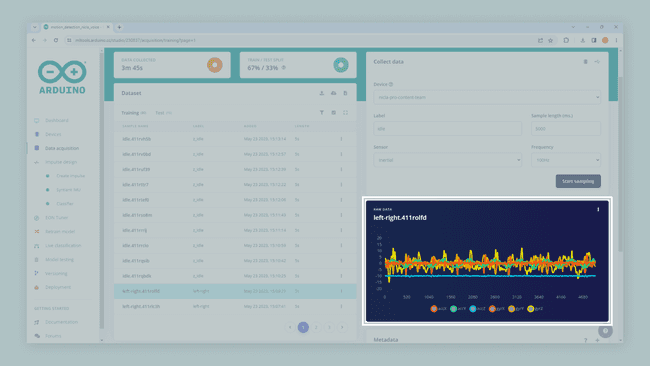 Data collection on the Machine Learning Tools