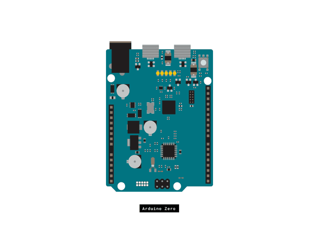 The Arduino Zero.