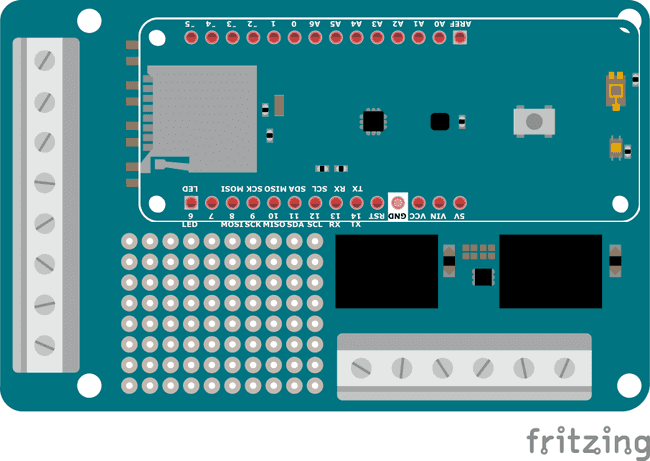 Figure 8: Illustration of the pcb